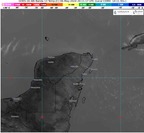 Satélite GOES Este Tope de Nubes Península de Yucatán