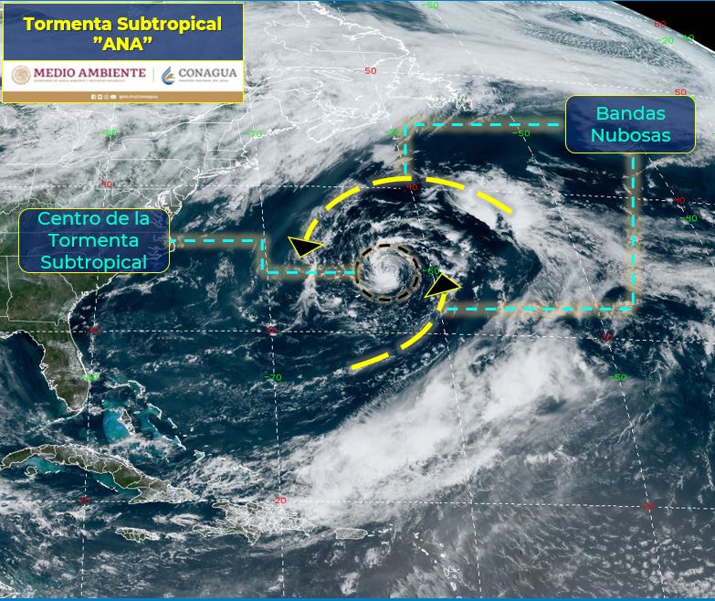 Aviso De Ciclon Tropical En El Oceano Atlantico