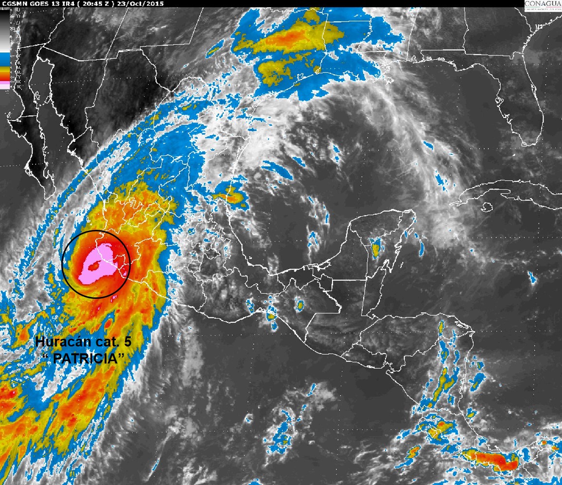 Imagen Satelital Servicio Meteorolgico Nacional